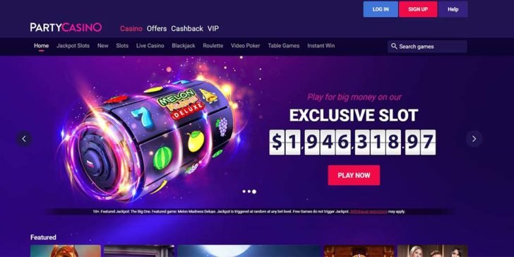 Party casino bonus bez depozita